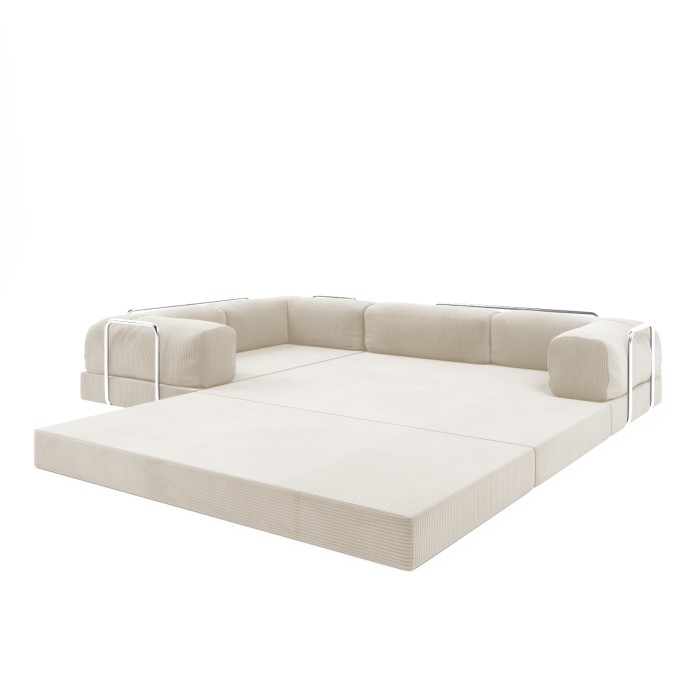 Frameless folding sofa Horns Corner Plus Paul 1