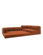 Frameless sofa transformer Horns Corner Paul 8