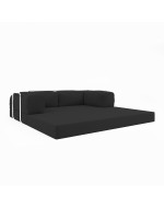 Безкаркасний диван Horns Base Oxford Black-311