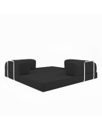 Безкаркасний диван Horns Base Oxford Black-311