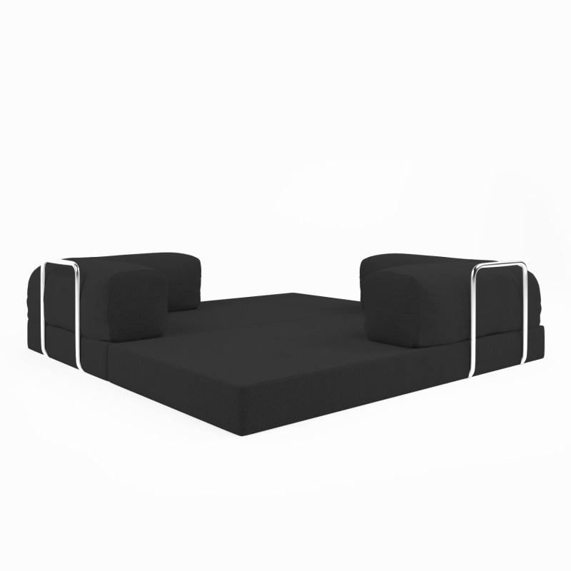 Безкаркасний диван Horns Base Oxford Black-311