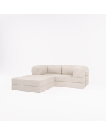 Block of Horns Velor French Vanilly