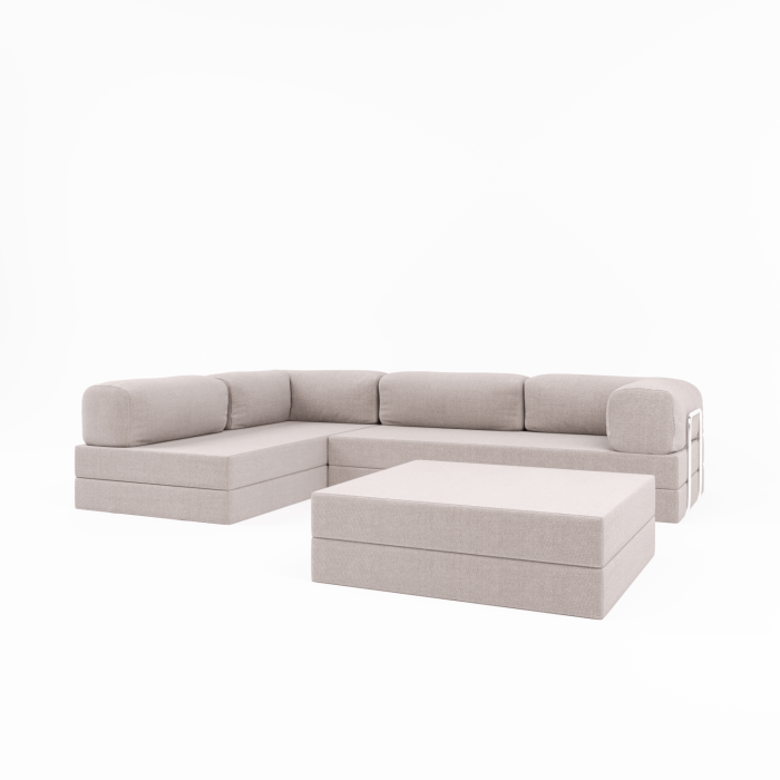 Block of Horns Velor French Vanilly