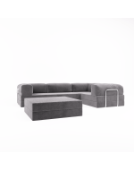 Block of Horns Velor French Vanilly