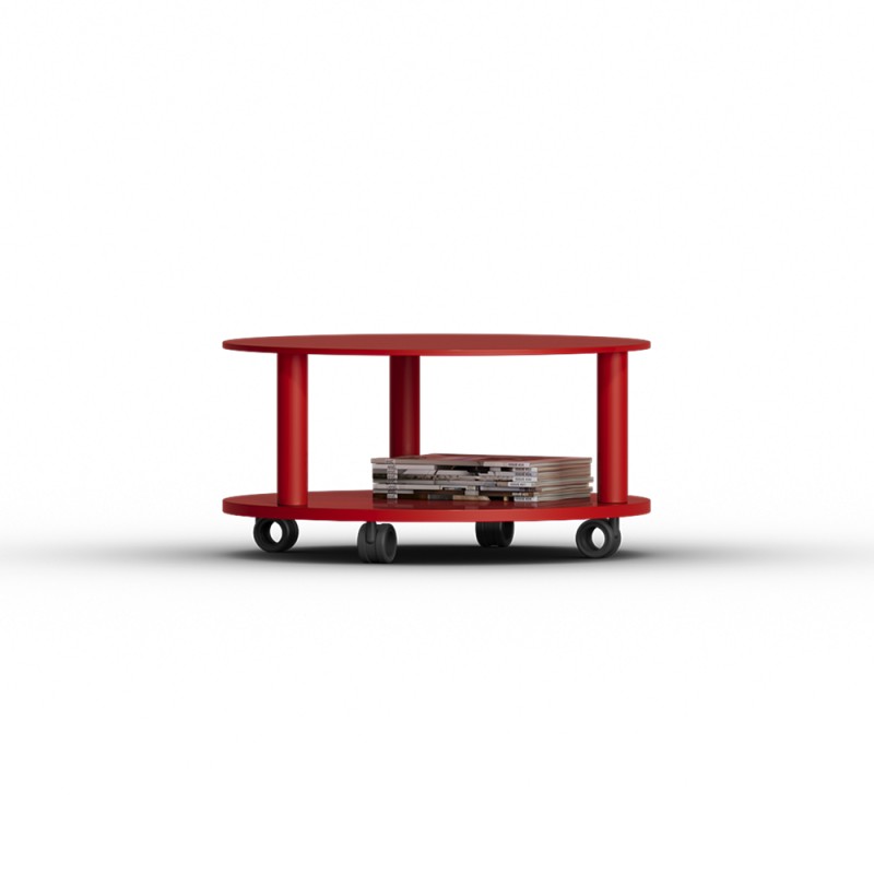 Coffee Table M Rae Ember Red