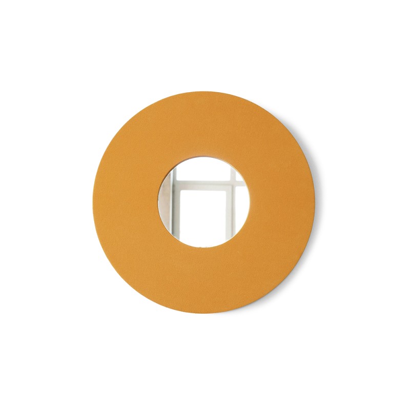 Текстильне дзеркало FORM 02 Mustard