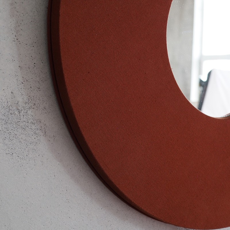 Текстильне дзеркало FORM 02 Terracotta
