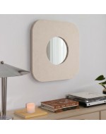 Текстильне дзеркало FORM 02 Beige