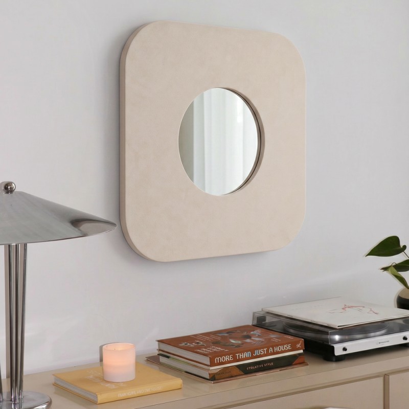 Текстильне дзеркало FORM 02 Beige