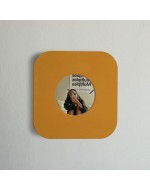 Текстильне дзеркало FORM 01 Mustard