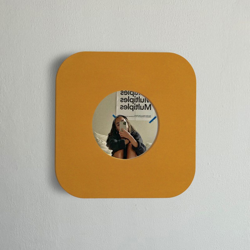 Текстильне дзеркало FORM 01 Mustard