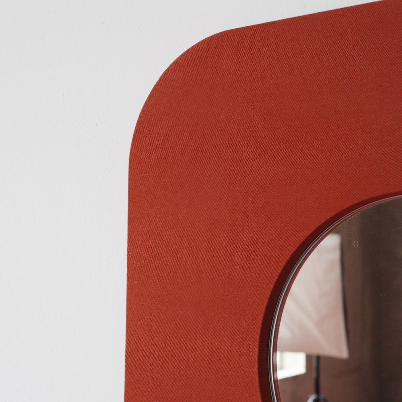 Текстильне дзеркало FORM 01 Terracotta