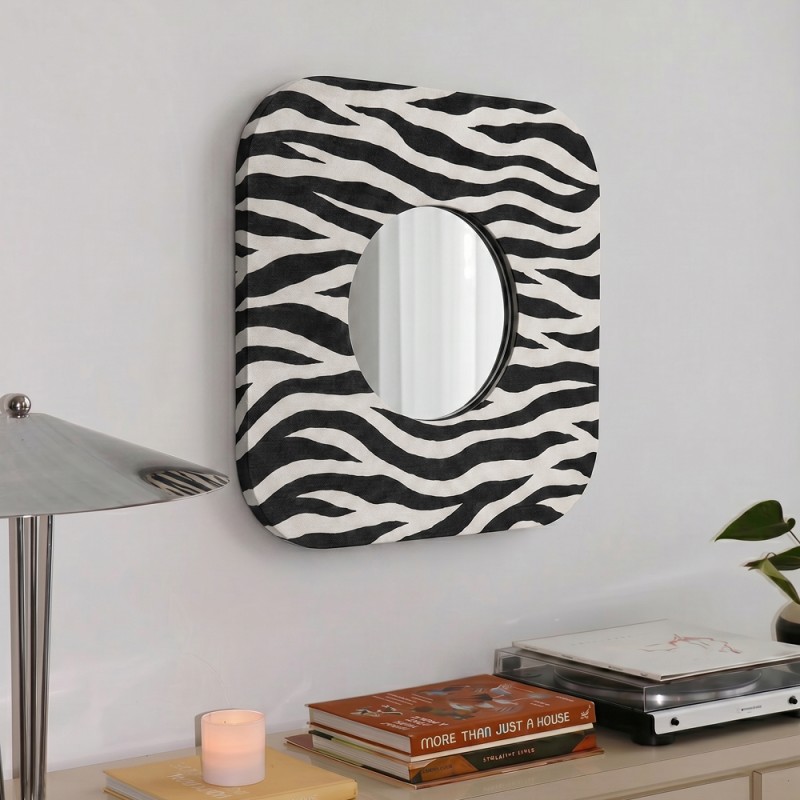 Текстильне дзеркало FORM 01 Zebra