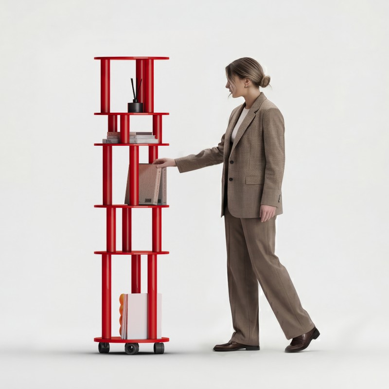 Storage System L Rae Ember Red