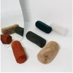 Roll pillow 50x20 cm Velor Lucite Green